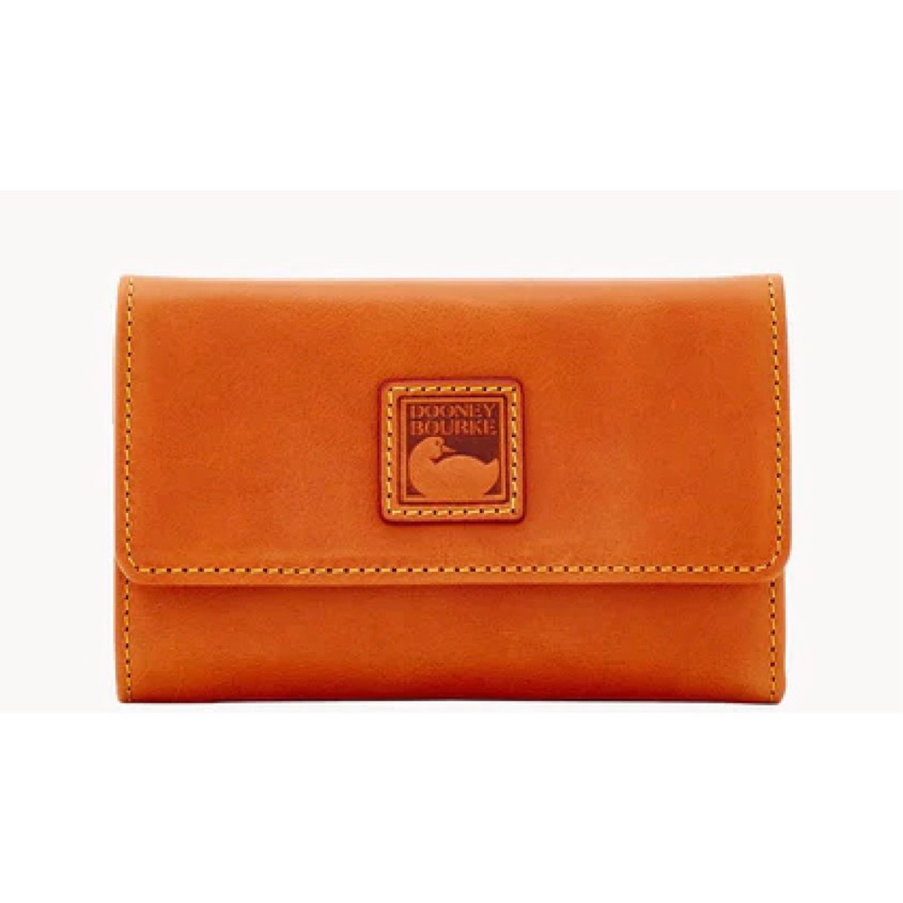 Dooney & Bourke Natural Leather Continental Wallet